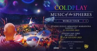 Coldplay - Locandina Music Of The Spheres World Tour