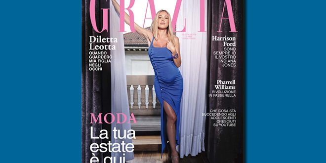 Diletta Leotta sulla copertina di Grazia del 29 giugno 2023