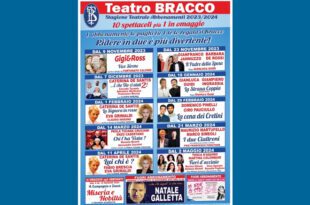 Stagione Teatrale 2023-24 del Teatro Bracco di Napoli