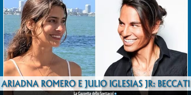 Ariadna Romero e Julio Iglesias Junior