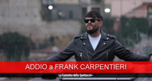 Addio a Frank Carpentieri