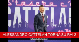 Alessandro Cattelan durante la prima edizione di Stasera c’è Cattelan. Foto di repertorio