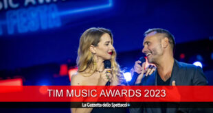 Carolina Di Domenico e Nek per TIM Music Awards 2023. Foto di Francesco Prandoni