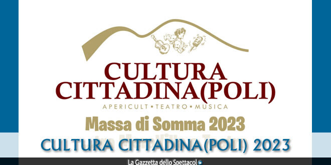 Cultura Cittadina(poli) 2023