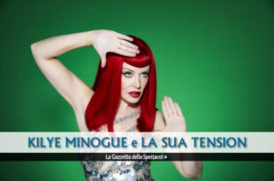 Kylie Minogue per Tension. Foto di Erik Melvin