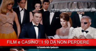 Scena da film - James Bond al tavolo da gioco al casino