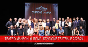 Teatro Manzoni di Roma, la della stagione teatrale 2023-24