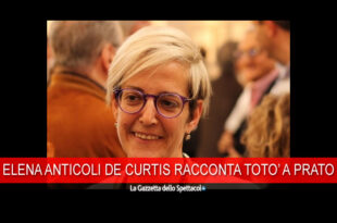Elena Anticoli De Curtis ospite al Teatro Pratese