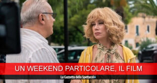 Enzo De Caro e Nancy Brilli sul set di Un weekend particolare