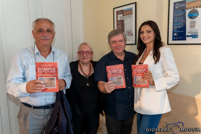 Nino Daniele, Annamaria Ghedina, Antonio d'Addio e Tiziana De Giacomo. Foto di Giuseppe Moggia