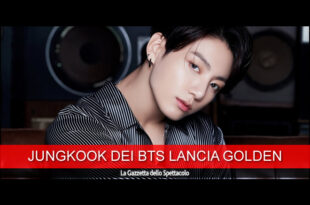 Jungkook dei BTS. Foto dal Web
