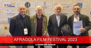 La presentazione di Afragola Film Festival con Tony Servillo