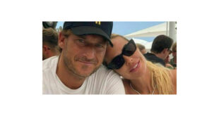 Francesco Totti e Ilary Blasi. Foto dal Web