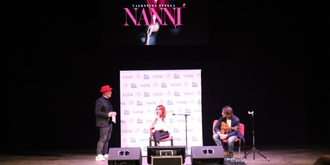 Gigio Rosa, Valentina Stella e Gianpaolo Ferrigno durante la presentazione di Nannì