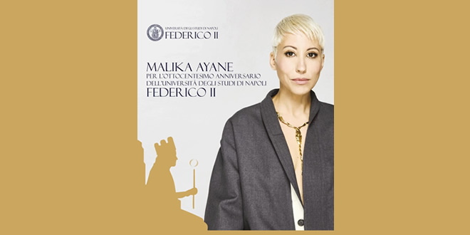 Malika Ayane per la Federico II di Napoli