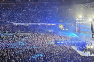 Concerto allo Stadio Maradona di Napoli. Foto di repertorio dal Web