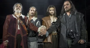 Il cast de I Tre Moschettieri - Opera Pop