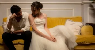 Filippo Scicchitano e Pilar Fogliati in Finchè notte non ci separi
