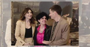 Antonio Folletto, Simona Cocozza e Mariapia Calzone alla presentazione di SottoCoperta. Foto dal Web