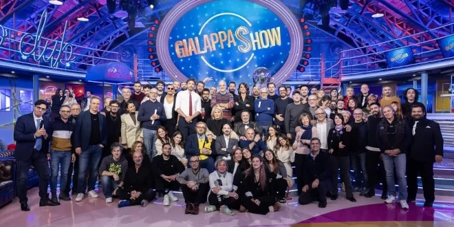 Il cast di GialappaShow