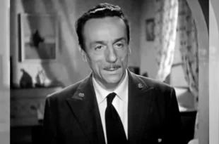 Eduardo De Filippo nel film Le ragazze di Piazza di Spagna (1952). Foto dal web
