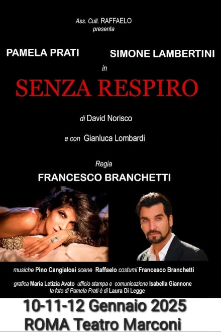 Locandina di Senza Respiro al Teatro Marconi di Roma