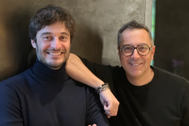 Lino Guanciale e Luca Bianchini