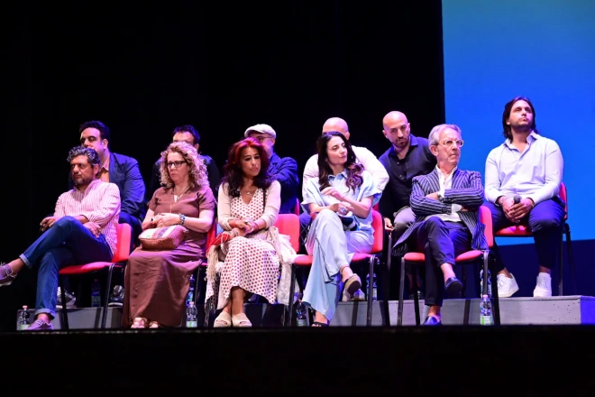 Conferenza Stampa Stagione Teatrale 2026-27 del Teatro Cilea. Foto di Roberto Jandoli