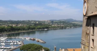 Il porto di Capodimonte sul Lago di Bolsena