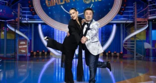 Gaia con il Mago Forest a GialappaShow