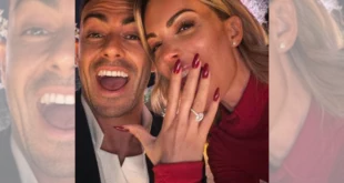 Stephan El Shaarawy e l'anello regalato a Ludovica Pagani. Foto dai Social