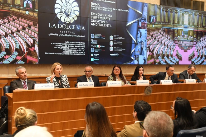 Un momento della presentazione. Foto di Corrado Corradi