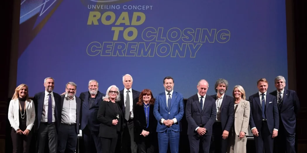 I presenti alla cerimonia di chiusura Milano-Cortina 2026. Foto di Corrado Corradi