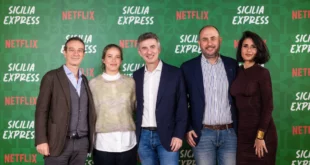 Il cast di Sicilia Express. Foto di Virginia Bettoja