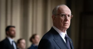 Toni Servillo in La Grazia. Foto di Andrea Pirrello