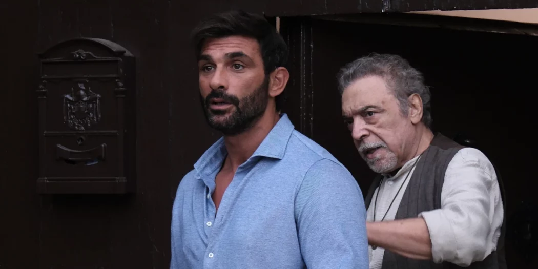Francesco Arca e Nino Frassica per la serie Purchè Finisca Bene