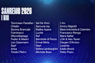 I partecipanti al Festival di Sanremo 2026