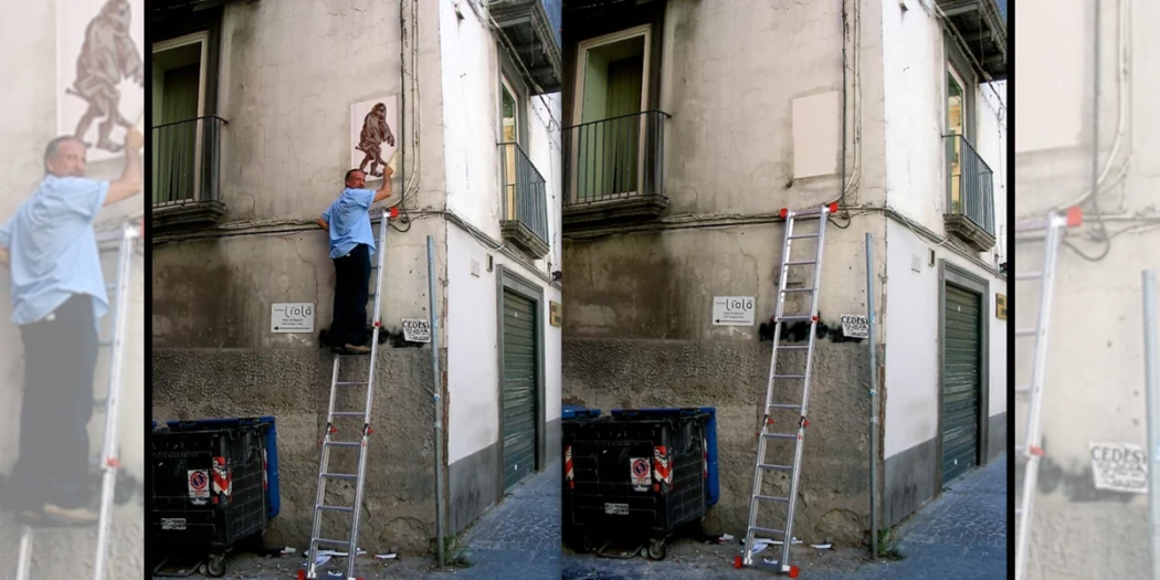 Il Cacciatore di Graffiti. Foto di Augusto De Luca