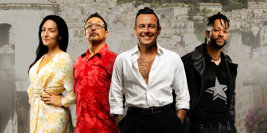 Ivan Fiore, Roberta Barberi, Yovanny Moreta “Chiquito”, Fernando Sosa. Il cast di Sballo per te