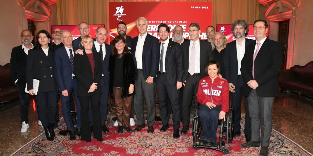 La cerimonia per le Paraolimpiadi Milano Cortina 2026. Foto di Corrado Corradi