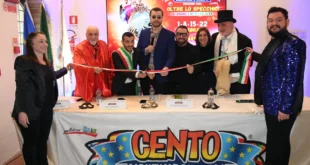 La presentazione del carnevale di Cento. Foto di Corrado Corradi