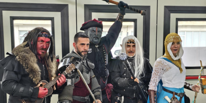 Cosplayer al Gigacon 2026