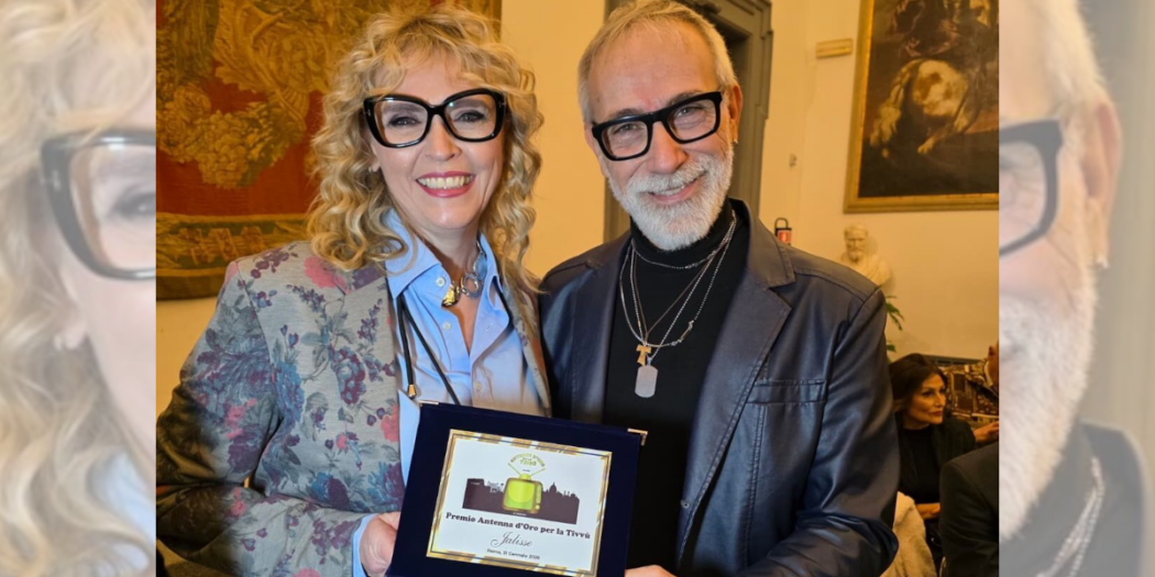 I Jalisse con il Premio Antenna d'Oro per la Tivvù - Roma, 31 Gennaio 2026