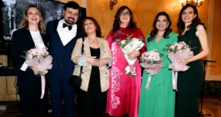 Prima Edizione del Premio Mirella Freni 2026 - I. Notari, Matteo Lippi, Micaela Magiera, Anna Pirozzi, Francesca Manzo e F. Cipolli
