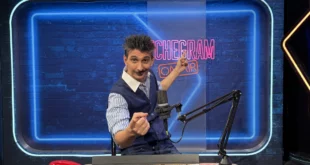 Fabrizio Biggio nello studio di Techegram. Foto di Eleonora Ferretti