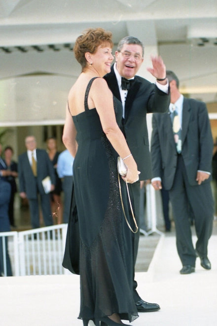 Jerry Lewis alla 56esima Mostra del cinema di Venezia (1999). Foto di Corrado Corradi
