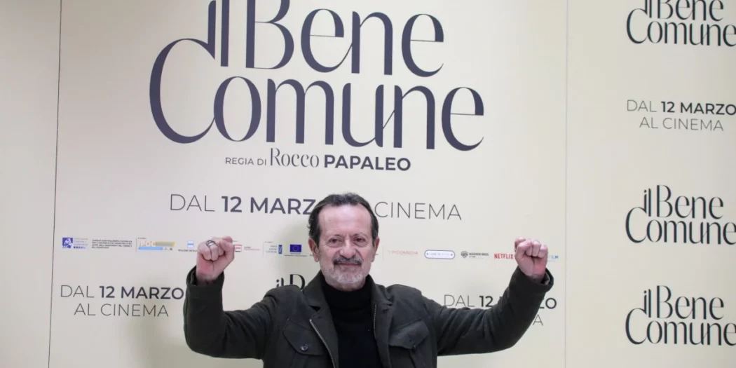 Rocco Papaleo alla presentazione di Il bene Comune