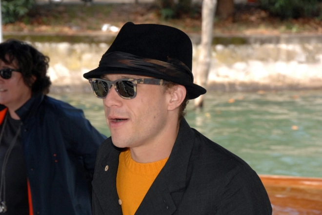 Heath Ledger alla 64esima Mostra del Cinema di Venezia (04-09-2007). Foto di Corrado Corradi