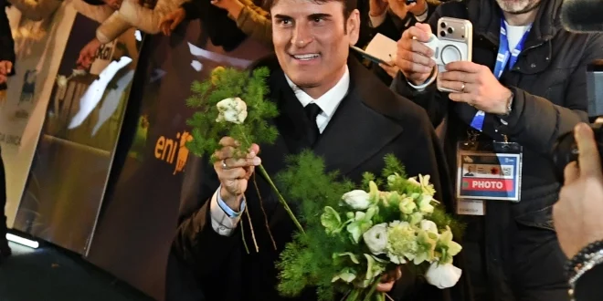 Sal Da Vinci al 76esimo Festival di Sanremo (23-02-2026). Foto di Corrado Corradi