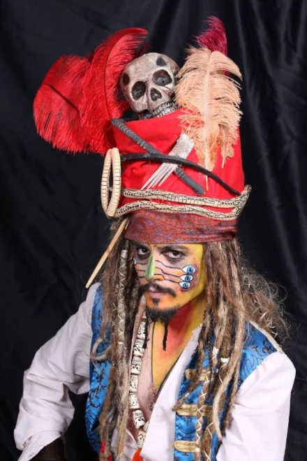 Vincenzo Di Donna nei panni di Jack Sparrow
